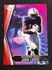 2022 SAGE Red #28 John Lovett Penn State Penn State Nittany Lions Football Card