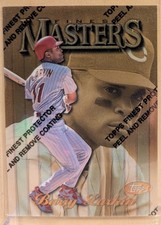 1997 Topps Finest GOLD MASTERS #157 Barry Larkin Reds HOF RARE PARALLEL BOX HIT