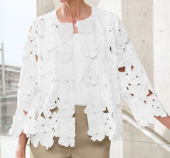 Lace Formal Coats, Jackets & Vests for Women for sale | eBay Lace Formal Coats, Jackets & Vests for Women for sale | eBay