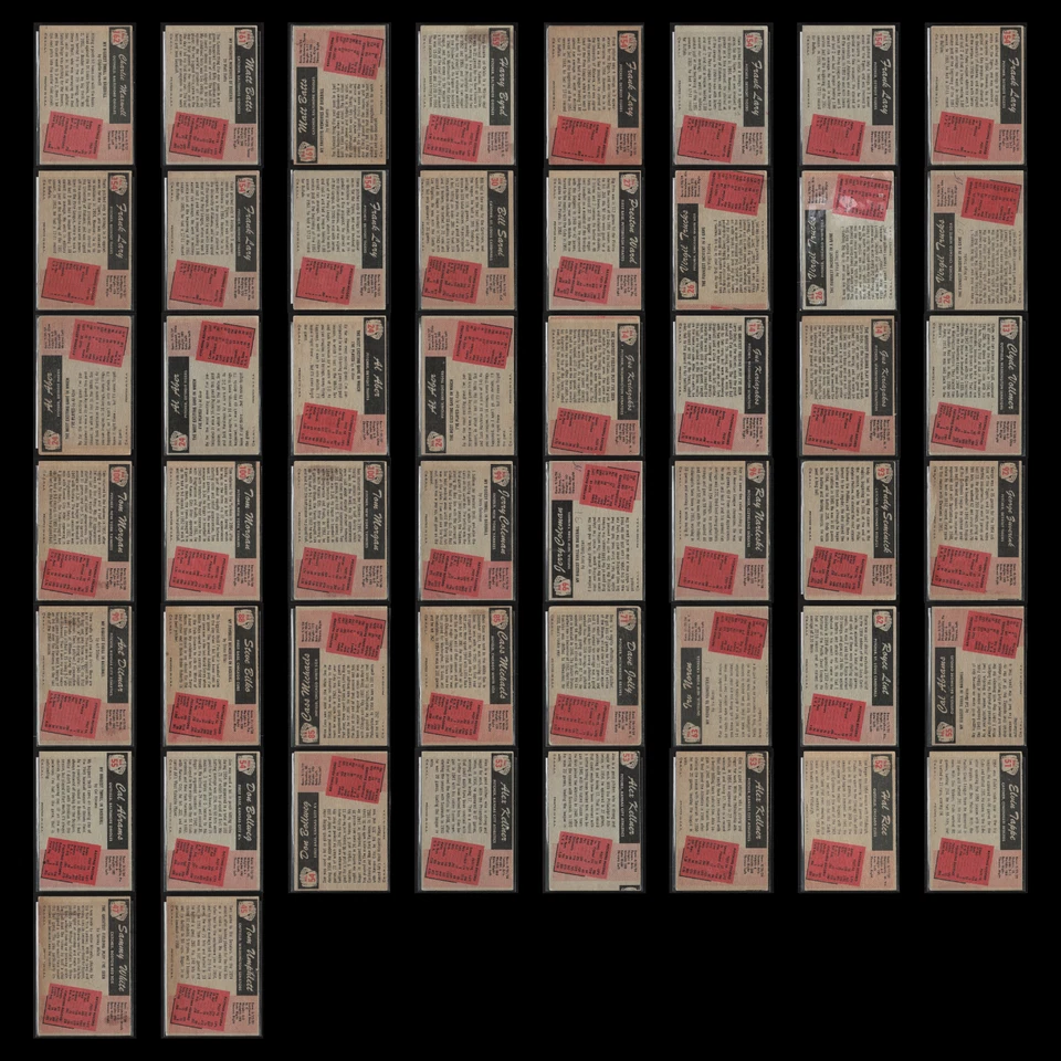 1955 Bowman Lot 50 Vintage Baseball Cards Dealer Bulk Set Builder Commons VG MLB - Image 2 of 4