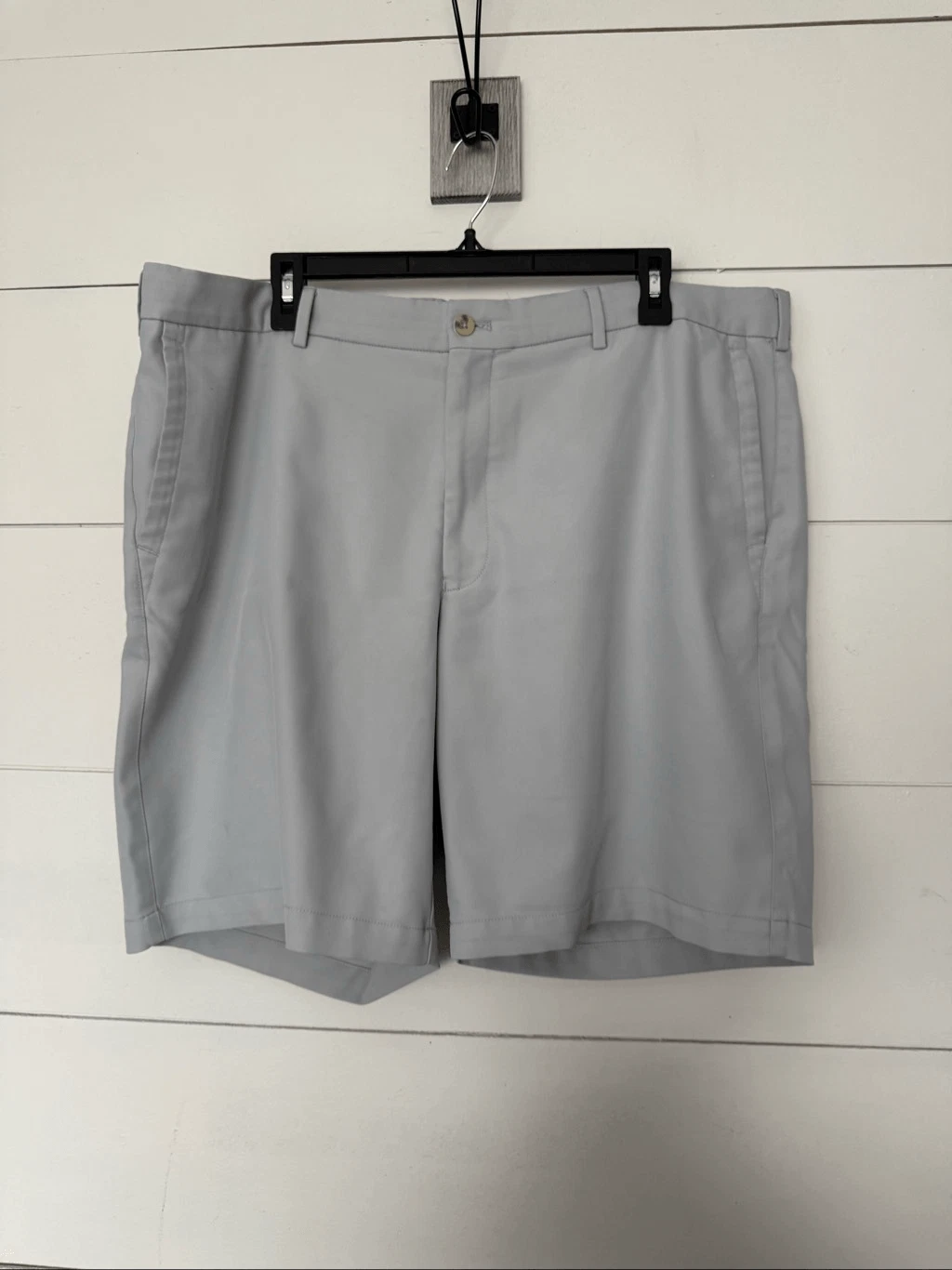 Peter Millar Men’s 40 Grey Chino Shorts Athletic