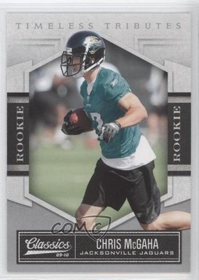 2010 Panini Classics Timeless Tributes Silver 91/100 Chris McGaha Rookie RC 0b0