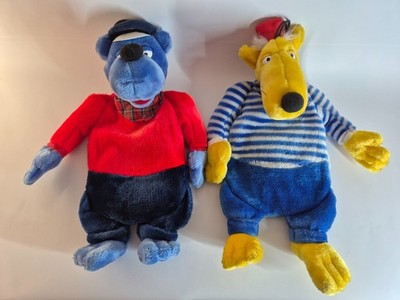 Käptn Blaubär & Hein Blöd Stofftier Überzug mit Wärmflaschen 1993 Vintage fashy