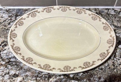  Vintage A Frank Buckley Produktion ovale Servierplatte