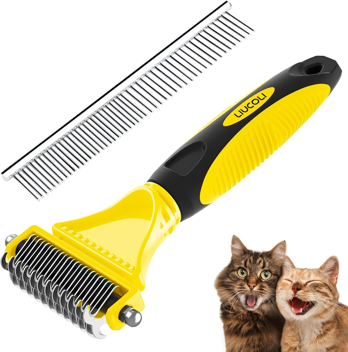 Spazzola Cani Gatti Autopulente: Pettine Districante Professionale