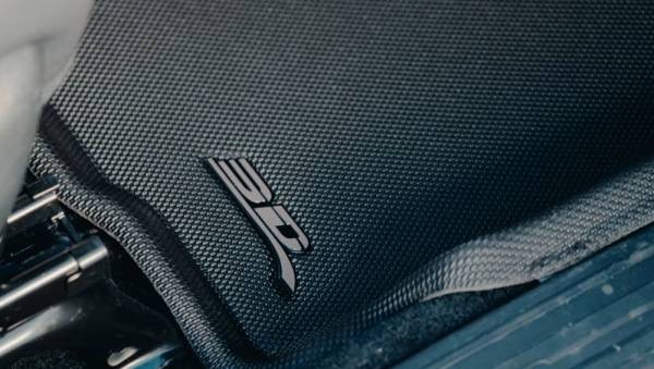3D MAXpider KAGU Floor Liner Mats BLACK 2 Rows for FERRARI PORTOFINO M 2021-2024