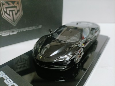 FeelsLike 1:43 Ferrari SF90 Stradale Black Hybrid Supermodel car