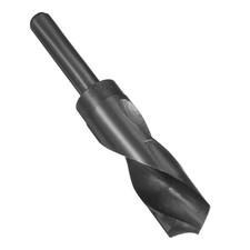26mm Drill Bit HSS 9341 Black Oxide with 12.7mm Straight Reduced Shank