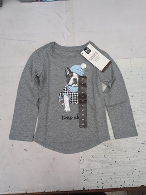 Member's Mark Round Neck Comfort Easy Care Long Sleeve Grey Tres Chic  Sz3T BR3