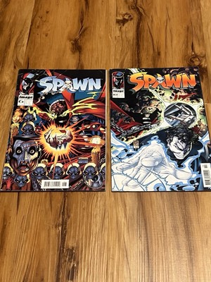 Spawn #6 / #10 Comics 1997 Todd McFarlane Deutsch 