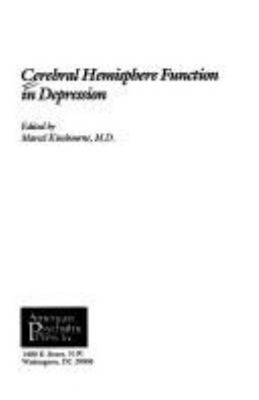 Cerebral Hemisphere Function in Depression Hardcover