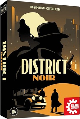 Game Factory 646319 District Noir, Kartenspiel für Erwachsene und Kinder ab 10 J