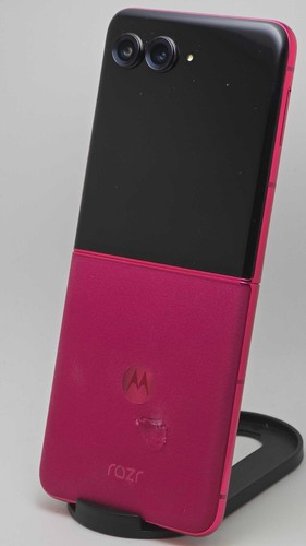Motorola Razr+ Plus 2024 256GB Hot Pink - Unlocked - Ugly Back *see ...