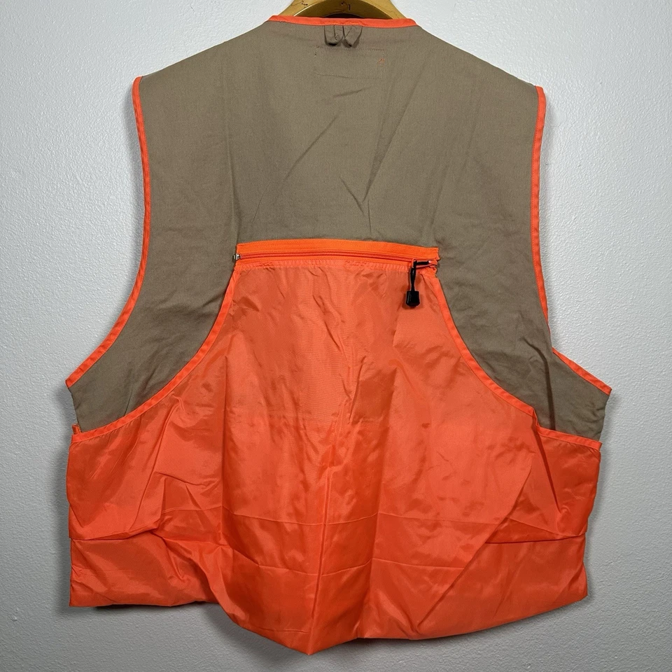 Chaleco Remington Para Hombres XXL 2XL Marrón Brillante Naranja Tiro Caza Pato Seguridad Foto 2 de 4