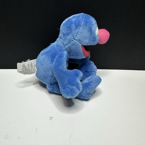 Gund Sesame Street Blue Grover Bean Bag Stuffed Animal Doll Toy 7" - Picture 4 of 6
