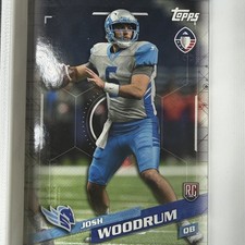 2019 Topps Alliance of American Football - Josh Woodrum #175
