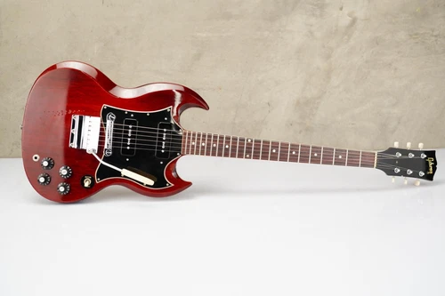1966 Gibson SG Special Cherry Red Guitar w/ Maestro Vibrola #56359
