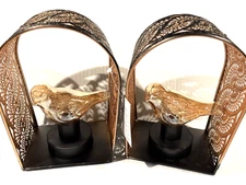 Wall Indoor Sconces Lamps Bird Fixtures Modern Lighting 7" Timer Black Lot of 2