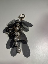 Bag Charm New Flower Design Key Ring Keychain Women's