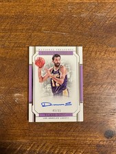 Vlade Divac Panini National Treasures Signatures 48/99 Autographed Card