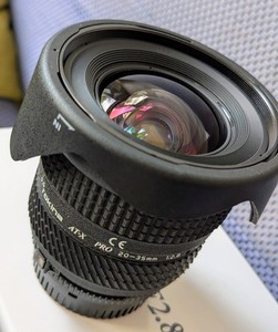 Tokina AT-X PRO 20-35mm f/2.8 AF-D Nikon FX – Near Mint Boxed + Case + Hood