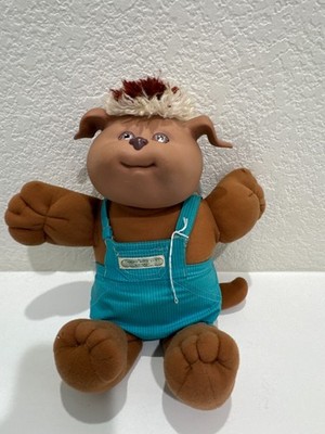 Vintage 1980s Cabbage Patch Kids Koosas Plush Dog   Xavier Roberts Signature