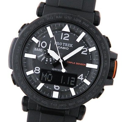 CASIO Herren Pro Trek Night Safari Uhr PRG-650YBE-3JR Tough Solar