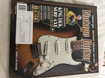 Vintage Guitar Magazine June 2019 King Lick Serf Axe Arlen Roth