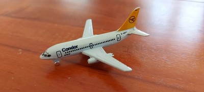 Flugzeugmodell Boeing 737-200 Condor Schabak 1:600 mit OVP Top Zustand