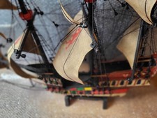 Altes großes Hanse Schiff um 1600- Kogge Dreimaster Modelschiff