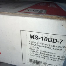 Honeywell Fire-Lite MS-10UD-7 10 Zone Fire Alarm Control Panel