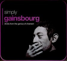 Serge Gainsbourg Simply Gainsbourg (3 CDs From The Genius Of Chanson) - CD x 3