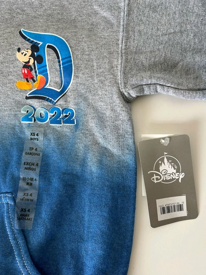 Sudadera con capucha y cremallera Mickey Mouse and Friends para niños - Disneyland 2022 Foto 3 de 4