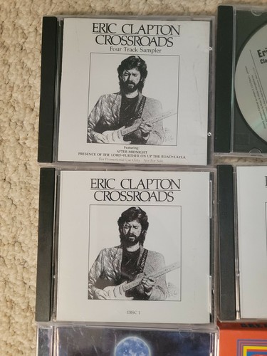 Eric Clapton - Crossroads 4 CD's 1988 Polydor & 11 Other Clapton CD's See Photos - Picture 2 of 12