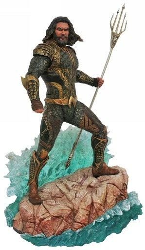 Figura Estatua PVC Diorama Película Liga de la Justicia Galería DC Aquaman DC NUEVO EN CAJA SELLADO  Foto 3 de 4