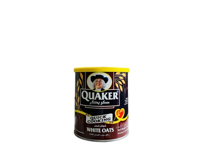 Quaker White Oats Weisser Hafer Haferflocken 2x 500g  in Dose Pack of 2