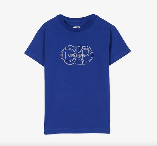 C.P. Company Kids Logo T-Shirt - Royal 