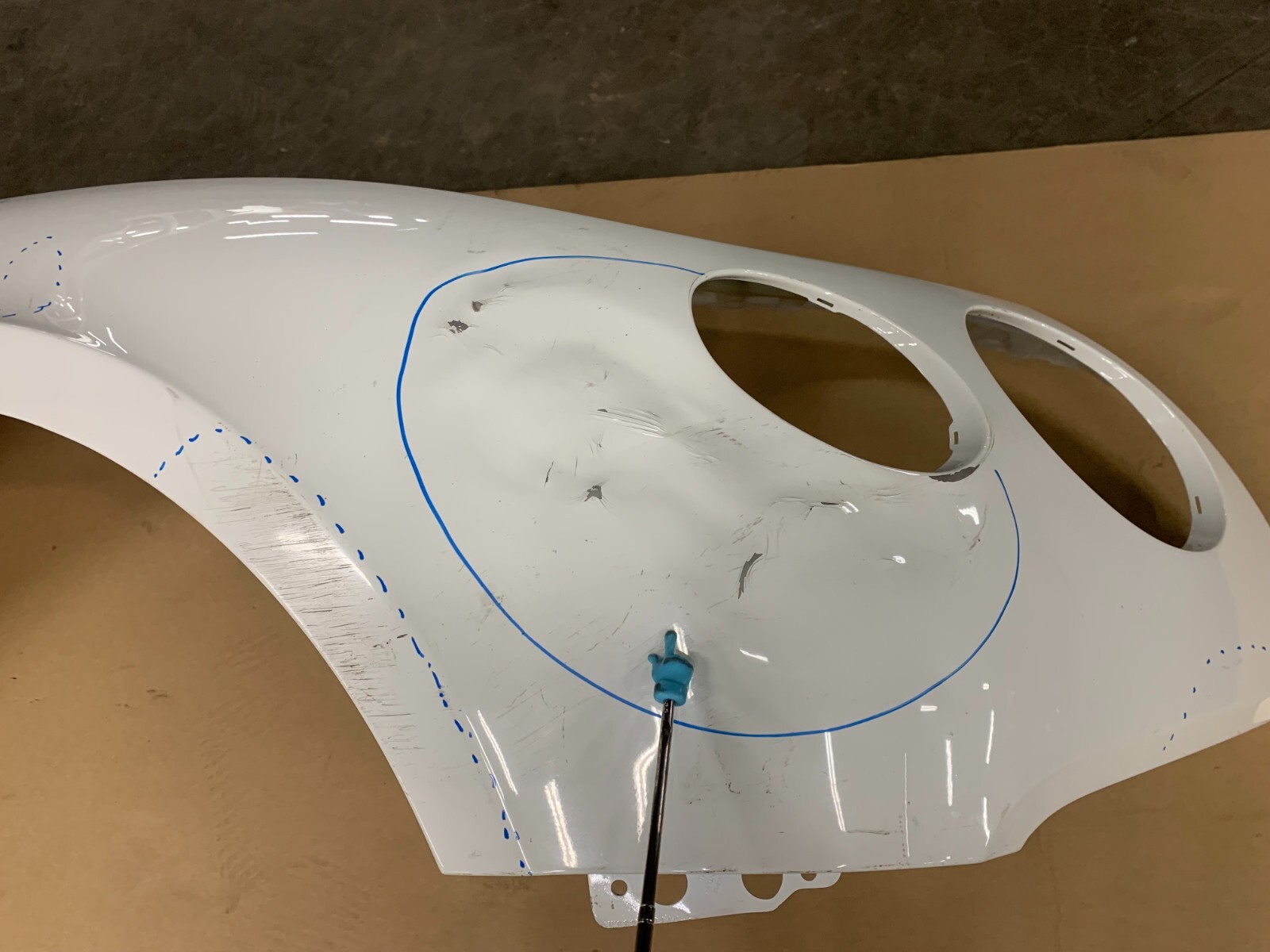 12-15 BENTLEY CONTINENTAL GT GTC FRONT RIGHT FENDER PASSENGER SIDE FENDER OEM