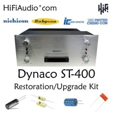 Dynaco ST-400 Amplifier Restoration Kit repair upgrade recap filter capacitor