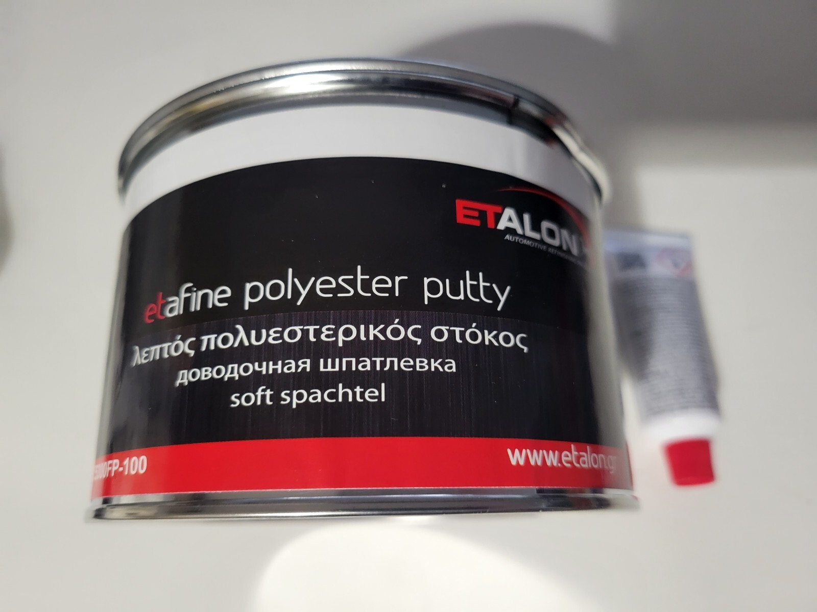 35.27oz ETALON Icing Auto Body Extra Fine Finishing Putty WHITE HARDNER ****** eBay