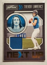 2021 Panini Playbook - Trevor Lawrence -  #NXT-TRL - Next Up Patch