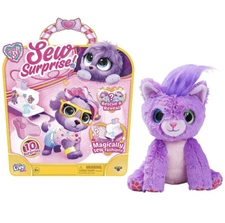 Little Live Pets Scruff-a-Luvs Sew Surprise Fashion Plush-Rescue & Reveal-Purple