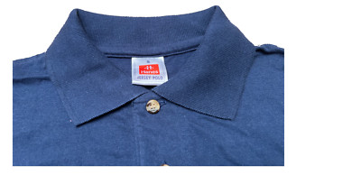 Hanes Trikot Glatt Cotton Polohemd Golf Kein Logo