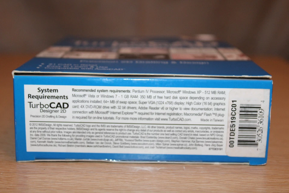 IMSI Design TurboCAD Designer 17 Software 2D Drafting Software NEW SEALED - Image 3 of 4