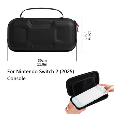 Carrying Case For Nintendo Switch 2 (2025)Console Storage Bag EVA Hard Shell