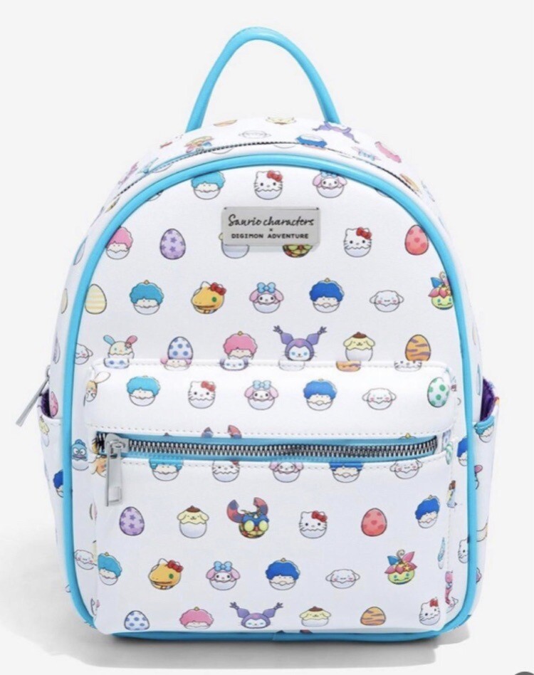 Sanrio x Digimon Digi-Eggs Mini Backpack