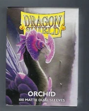 Dragon Shield Matte Orchid (100) Shield Sleeves Free Shipping