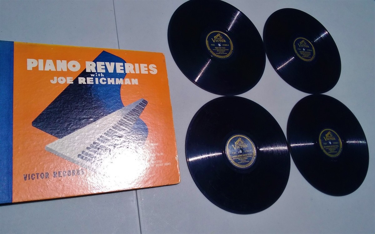 Joe Reichman 78rpm Set Victor Records #P-64 Piano Reveries with