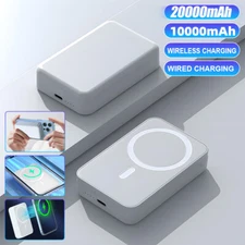20000mAh Power Bank Magnetic Battery Wireless Charger for iPhone 16/15/14/13/12