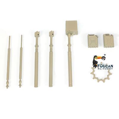 Metall-Dekorteile Kraftstoff-Wassertanks für 1/16 RC Panzer M1A2 Abrams 3918